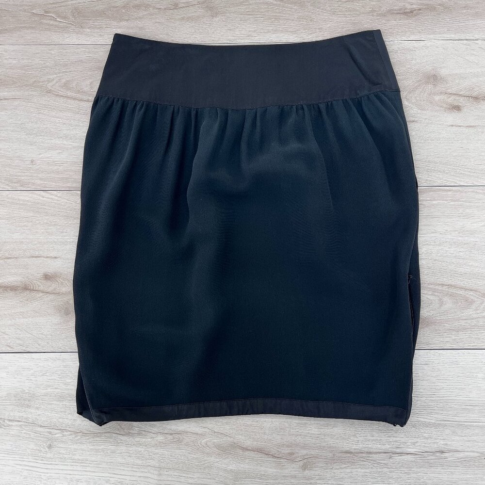 Stella McCartney x H&M 100% Silk Black Pencil Skirt 2004 Limited Release Size 8 - Picture 2 of 15